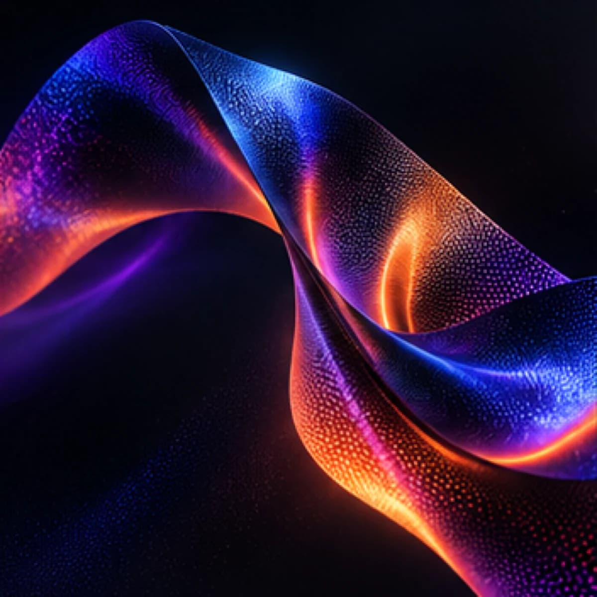 Abstract golvend digitaal materiaal