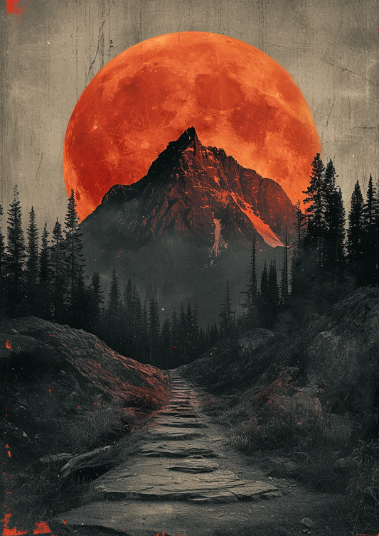 Crimson Eclipse: Pathway to the Mountain Mystique