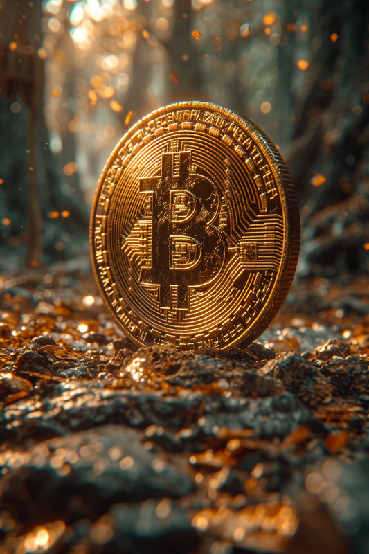 Bitcoin Brilliance: High-Definition Digital Coin